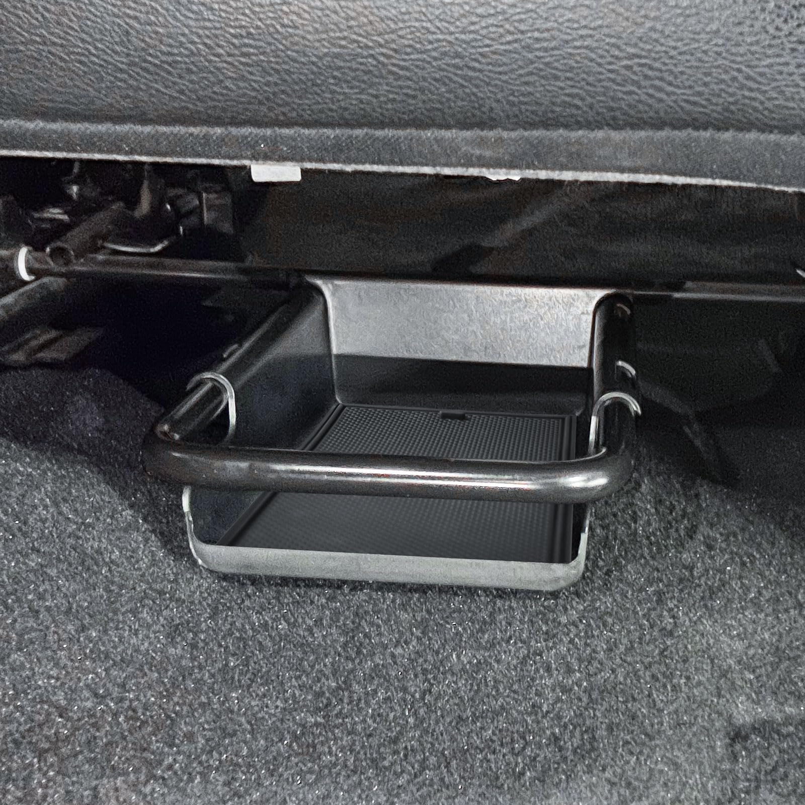 EDBETOS Plateau de consoles avant sous siège compatible avec Jeep Wrangler JL/JLU 2018-2023, 2024, 2025 et Jeep Gladiator JT Truck 2020-2024 2025, accessoires de rangement cachés (siège manuel