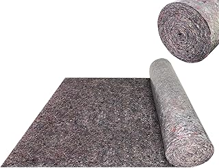 LZQ Rouleau de 50 m de non-tissé 180 g/m², film de recouvrement avec revêtement antidérapant en polyéthylène, protection contre les fuites de liquides, carrelage de recouvrement pour le sol