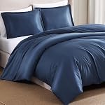 Lane Linen Duvet Cover King, 1000 TC 100% Egyptian Cotton - White | Cotton Duvet Cover King, 3 Piece Bedding Set, Button Closure, Corner Ties, OEKO-TEX Certified