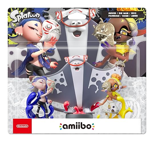Splatoon 3-amiibo-Dreierpack: Mako, Muri & Mantaro-Spielfigur