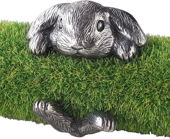 Amazon 銀工房aramaroots アラマルーツ うさぎリング ロップイヤー シルバー 黒仕上げ 受注制作 ジュエリー 通販