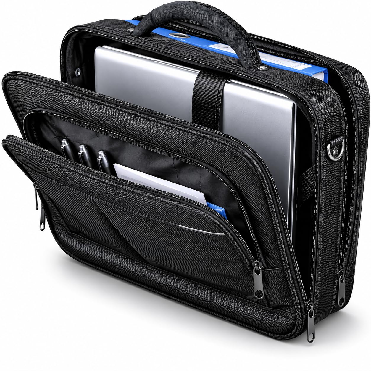 Sacoche rembourrée en Nylon pour Ordinateur Portable 17" Noir