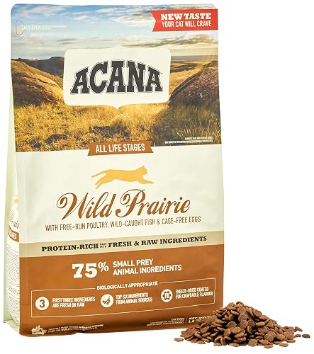 Acana - Pienso para gatos Wild Prairie sabor pollo, pavo y pescado Acana