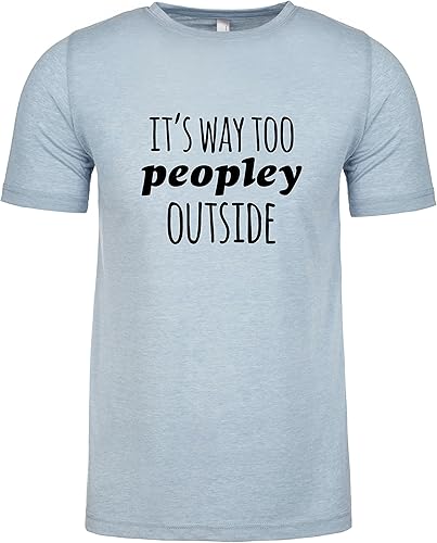 Moonlight Makers Camiseta gráfica para hombre, camiseta divertida, camisas con refranes introvertidos, gris jaspeado o índigo