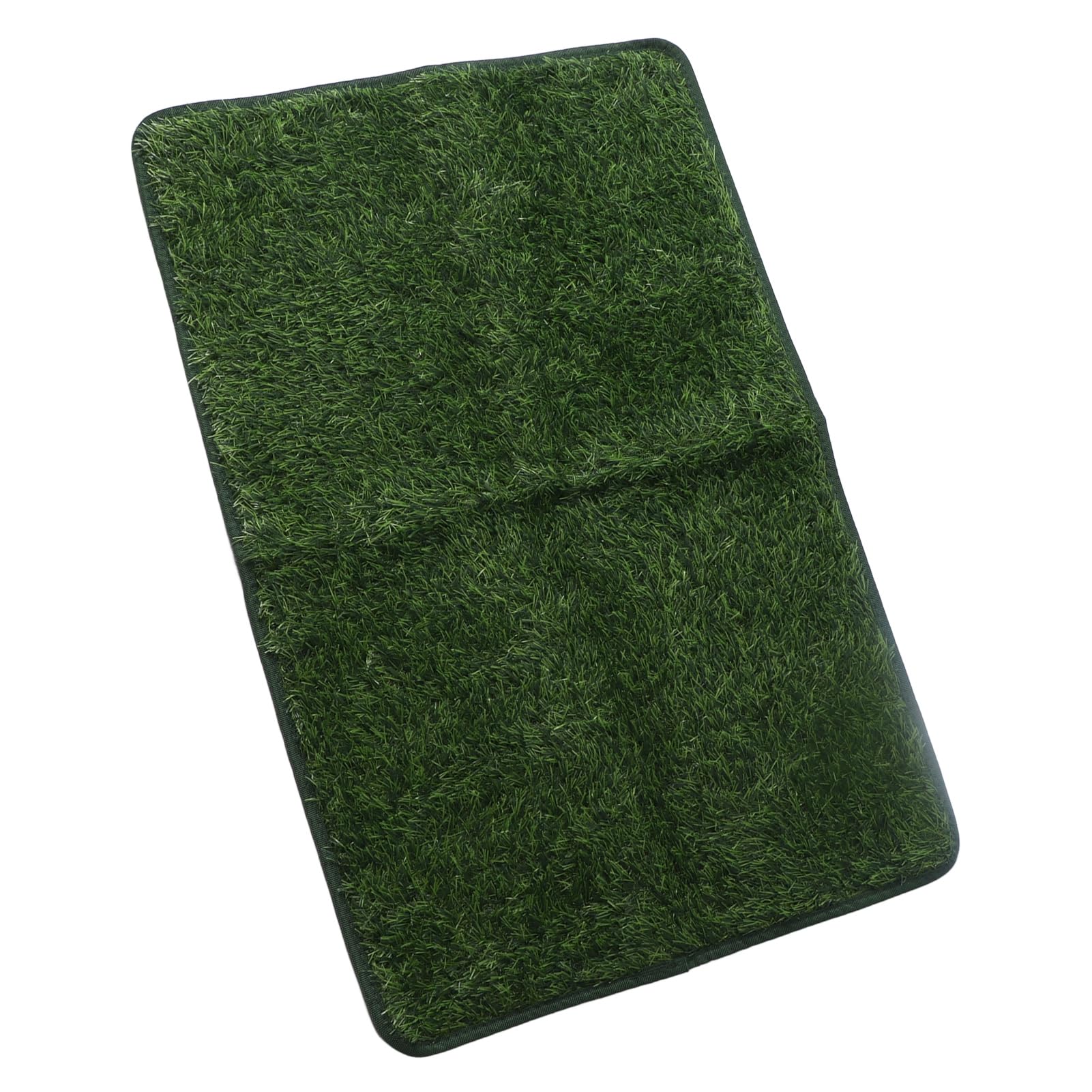 Dog Toilet Tray Reusable Easy Cleaning Portable Dog Litter Tray with Artificial Grass for Indoor Outdoor