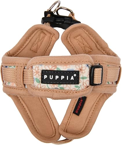 Miniatura 7 de Puppia Arnés para perro tipo X de primavera y verano, beige_egon, talla S