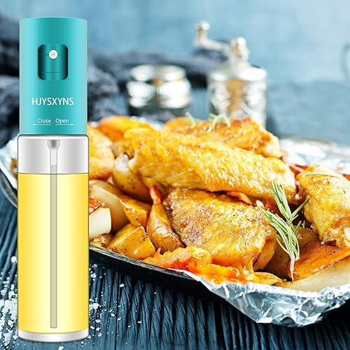 Miniatura 3 de Pulverizador de aceite de cocina, botella de spray de aceite de vidrio de 3.4 fl oz, rociador de aceite de oliva, dispensador de aceite de artilugio