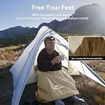 Naturehike Envelope Sleeping Bag – Ultralight Portable, Waterproof, Compact,Comfortable with Compression Sack - 3 Season Sleeping Bags for Traveling, Camping, Hiking, Outdoor Activities
