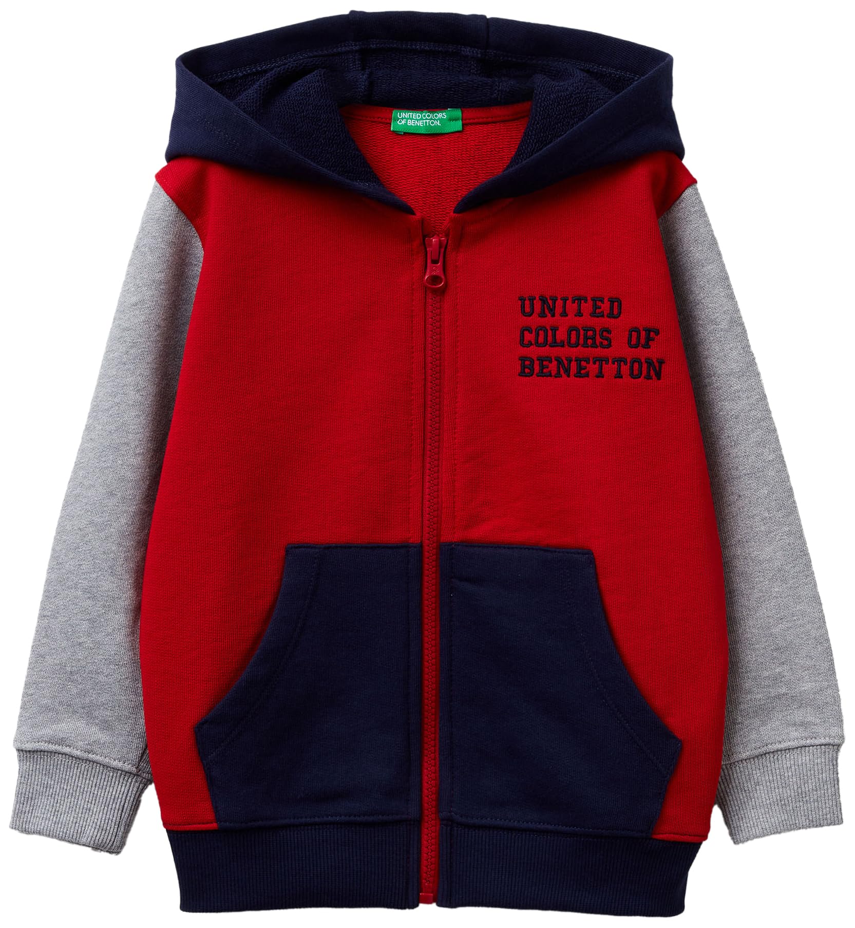 Sweatshirt à Capuche Multicolore pour Enfants - United Colors of Benetton