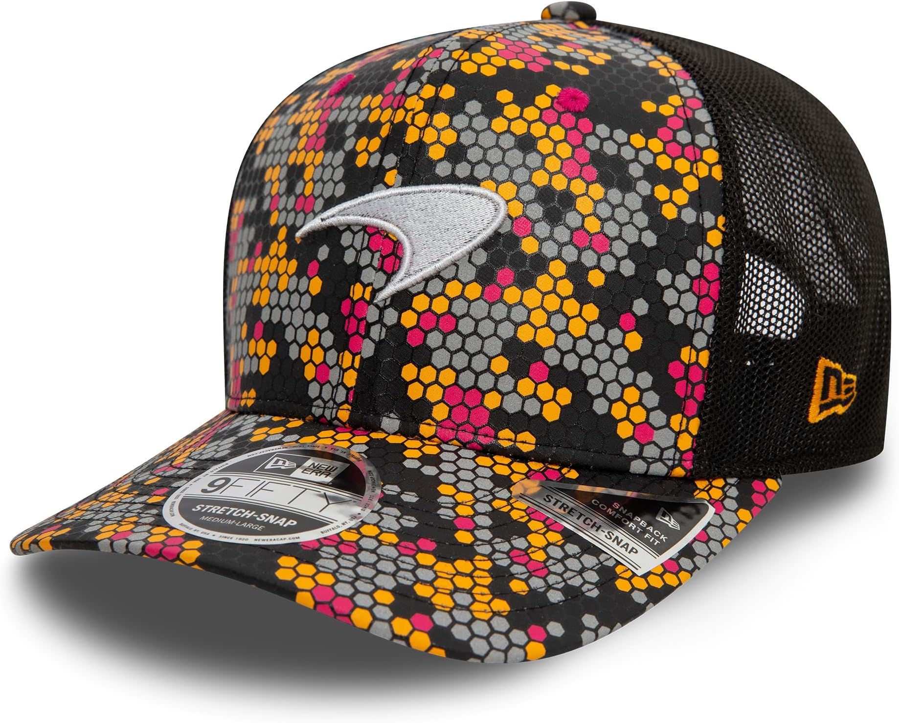 F1 McLaren 2022 Adult Daniel Ricciardo #3 Team Hat Orange, One Size