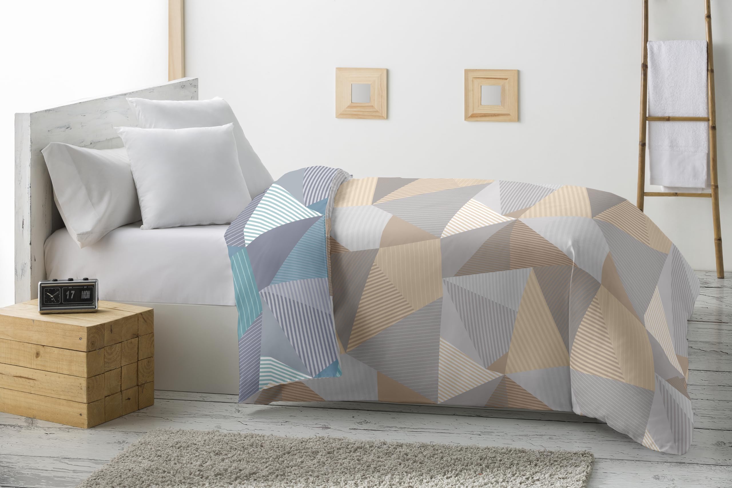 Miracle Home. Anna dwustronna kołdra z mikrofibry 360 gr/m², miękka i oddychająca, idealna na zimę, jesień i wiosnę. 250X260. Łóżko 150.