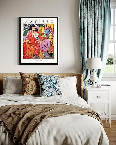 Miniatura 3 de Póster impreso de Matisse de la chaqueta roja, exposición artística de pared de Henri Matisse para decoración de pared, decoración de dormitorio,