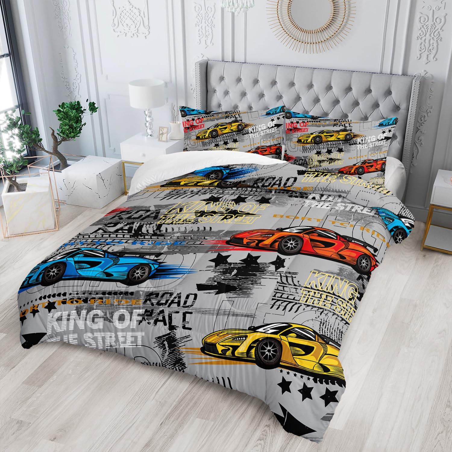 Comforter Set, 3 Piece Bedding Set - Image 2