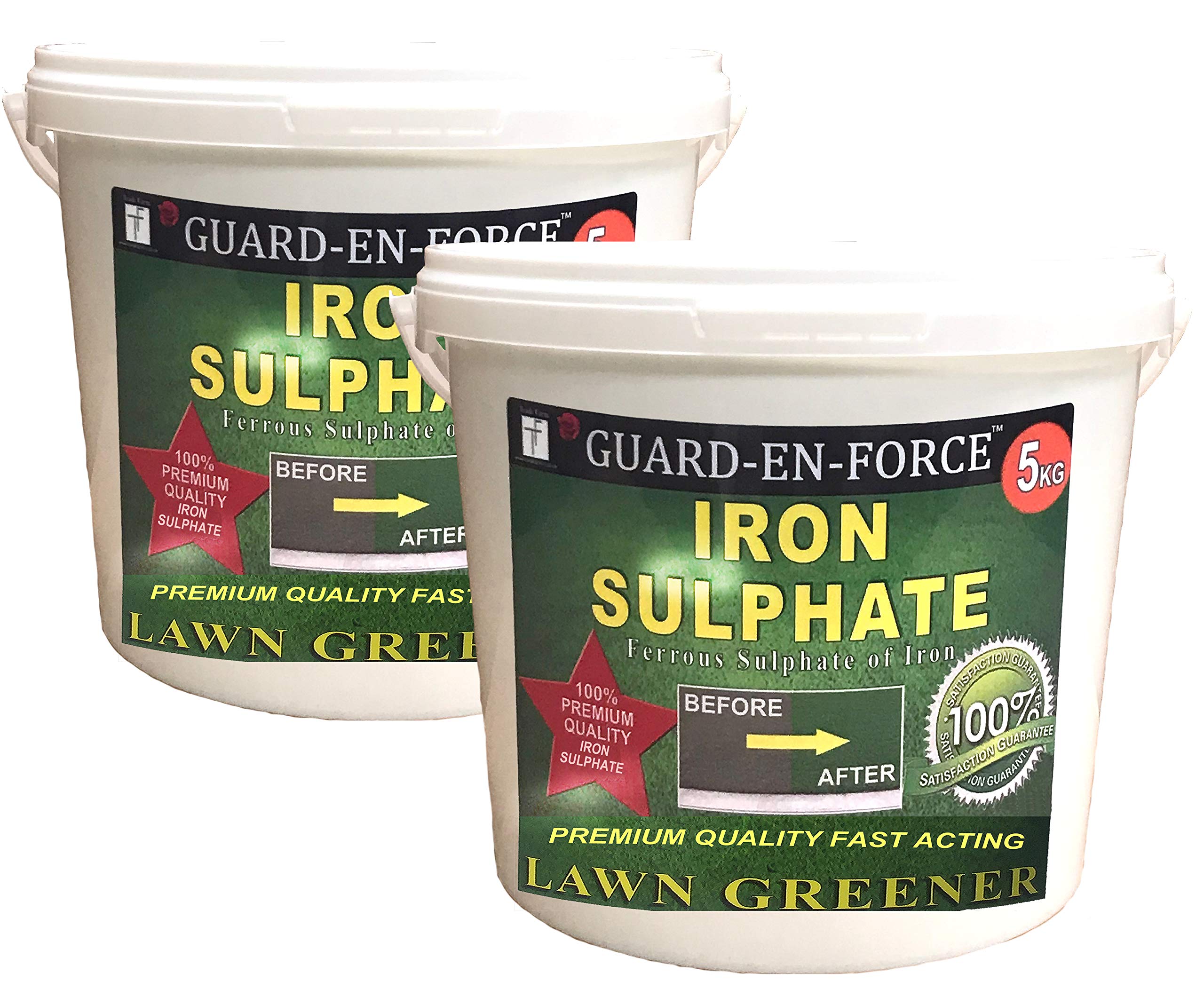 Buy GUARDENFORCE 10KG IRON SULPHATE PREMIUM LAWN TONIC (Dilutes to