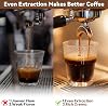 Cesta de Filtro de Café Reutilizable para Ninja Luxe Cafe ES701 (NO para ES601) | Filtro de Una Sola Taza de Acero Inoxidable para Máquina de Espresso Ninja, Malla Fina Bloquea el Café Molido Fino, Resistente a la Oxidación y Fácil de Enjuagar 5