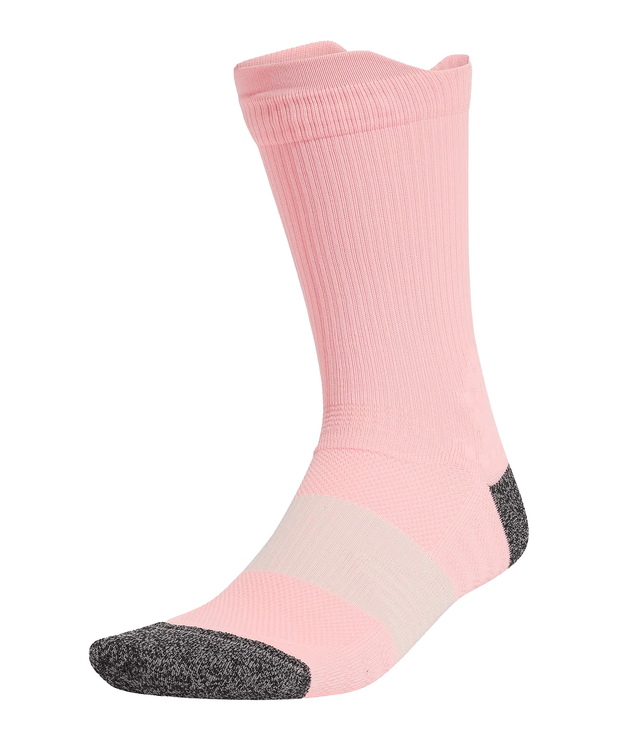 adidas Runningxub23 Sock 1Pp Heat.Rdy Crew, Pink Spark/Sandy Pink, 11-12.5