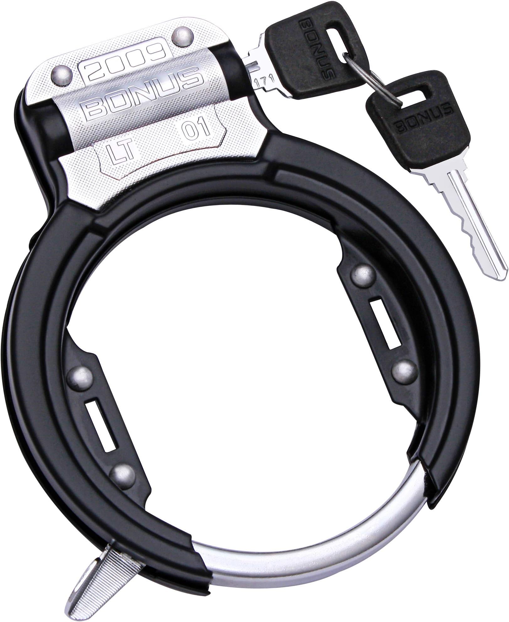 Powder Coated Side Key Cycle Lock (LT-01, Black)