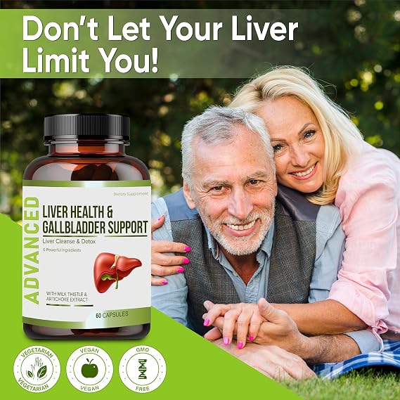 NutraPro Liver Health Formula and Gallbladder Support-Liver Cleanse Detox & Repair to Support Liver Renew