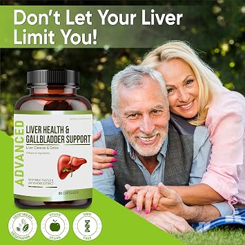 NutraPro Liver Health Formula and Gallbladder Support-Liver Cleanse Detox & Repair to Support Liver Renew