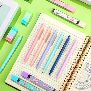 Amazon.co.jp: シャープペンシルセット 36本セット パステル