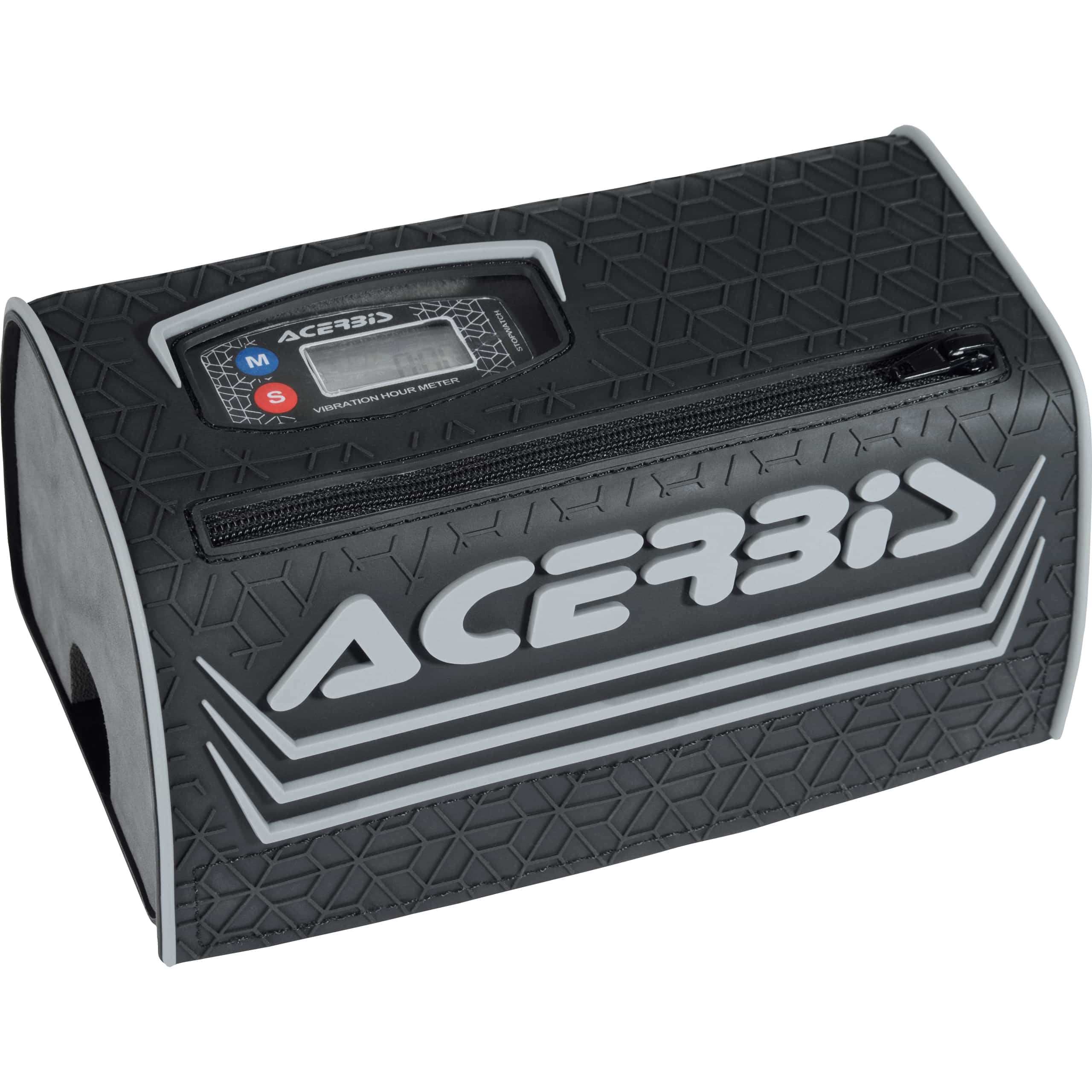 Acerbis 0024501.315 Cuscinetto per manubrio da moto da 28,6 mm con microcomputer, colore: nero