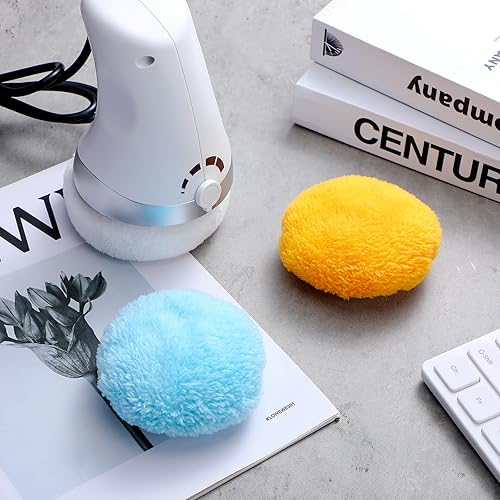 Miniatura 5 de Preboun 24 almohadillas lavables para máquina de escultura corporal, almohadilla de masaje lavable, almohadillas de fibra reemplazables, fundas de