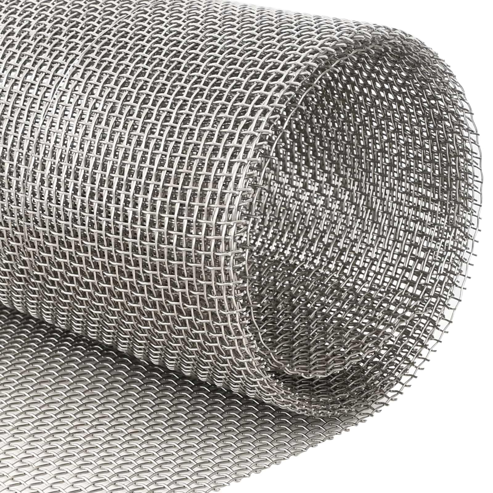 Pantalla de malla de acero inoxidable de 80 x 200 cm con 6 malla, plateada, resistente a la corrosión, ideal para valla de jardín, privacidad, recinto para animales, proyectos de bricolaje