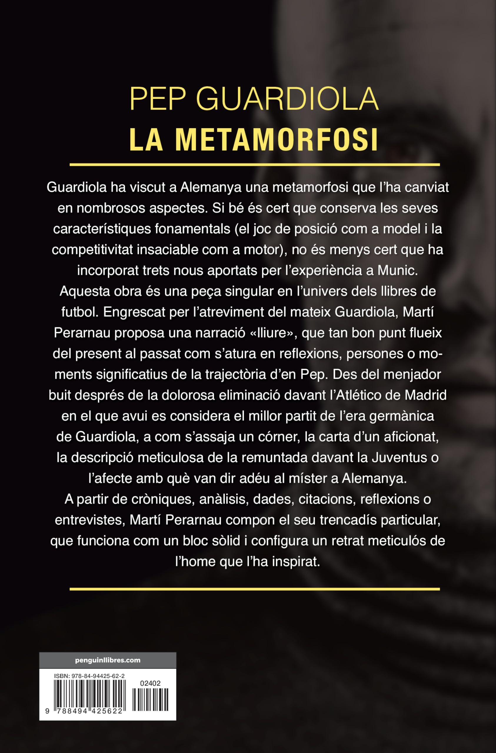 Pep Guardiola. La metamorfosi (Córner)
