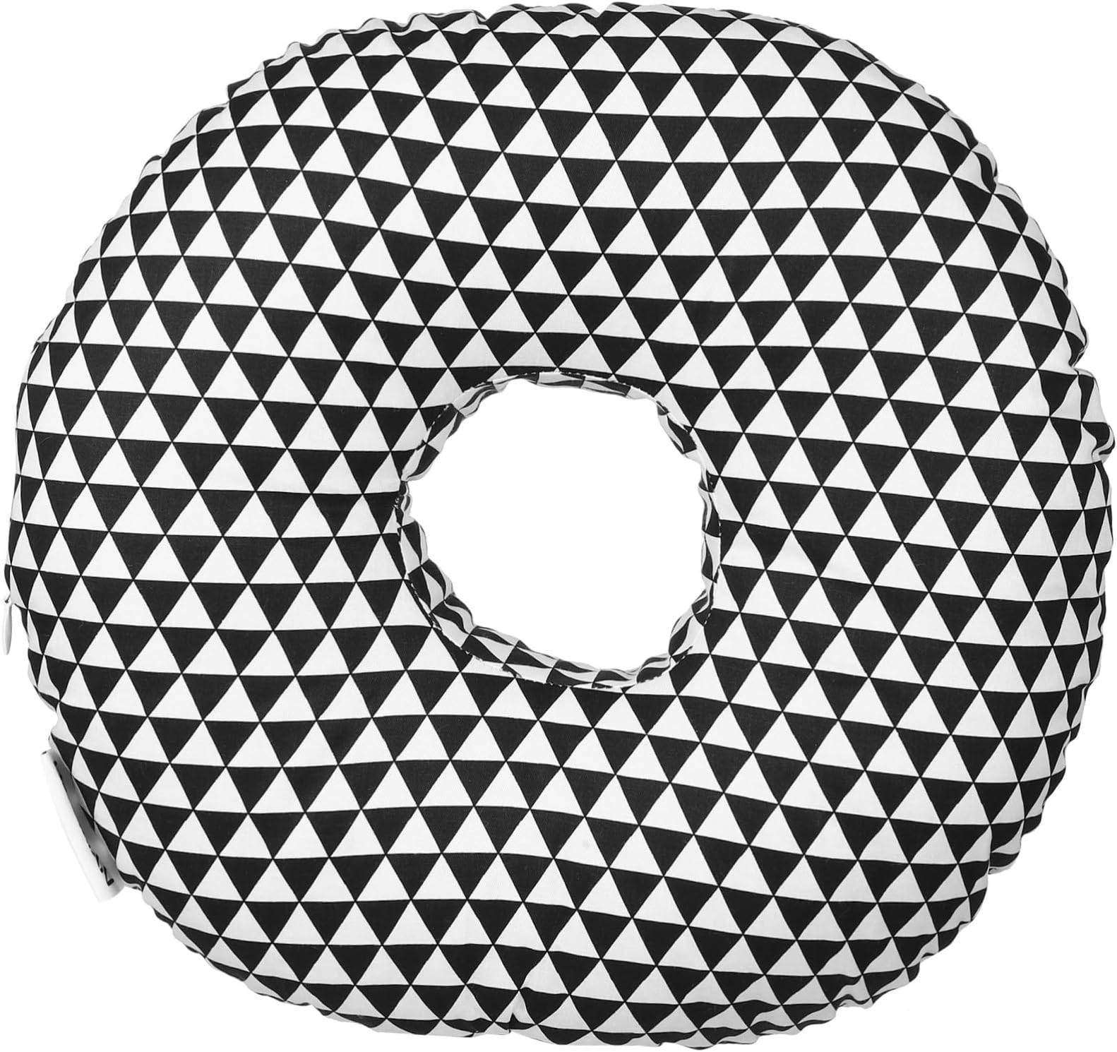 Ear Hole Pillow for Side Sleeping Comfortable Donut Shape Pillow with Stylish Design for Adults and Seniors