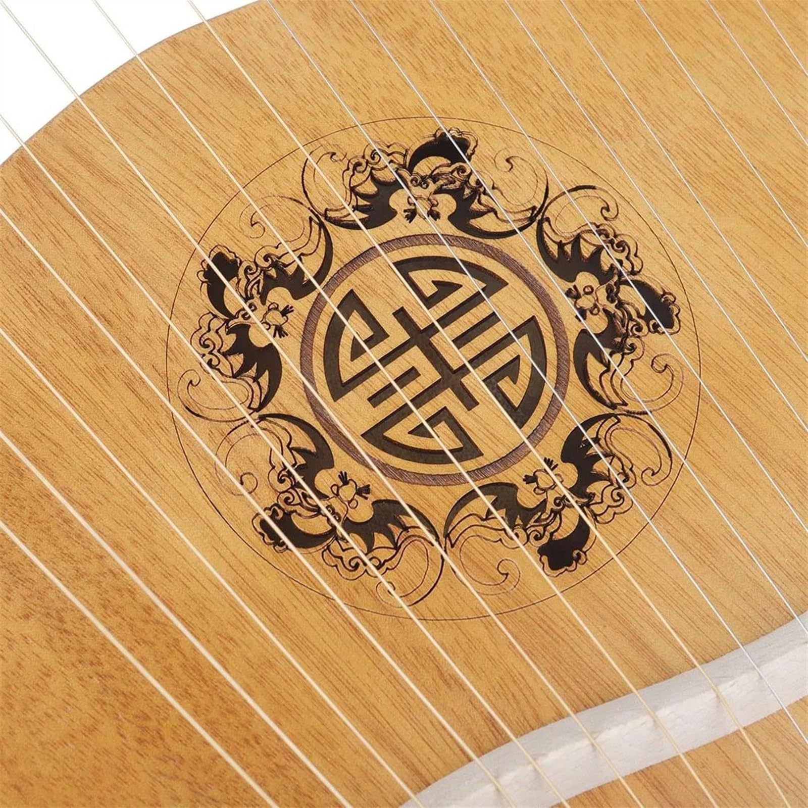 xilofono professionale Arpa A Lira A 16 Corde In Legno Di Mogano Arpa A 16 Note Con Strumento Di Accordatura Strumento A Corde Per Principianti Adulti