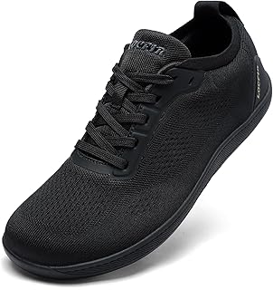 Sponsored Ad - LOCFIR Wide Toe Box Barefoot Shoes for Women with Arch Support Minimalist Zero-Drop Cross Training Sneakers