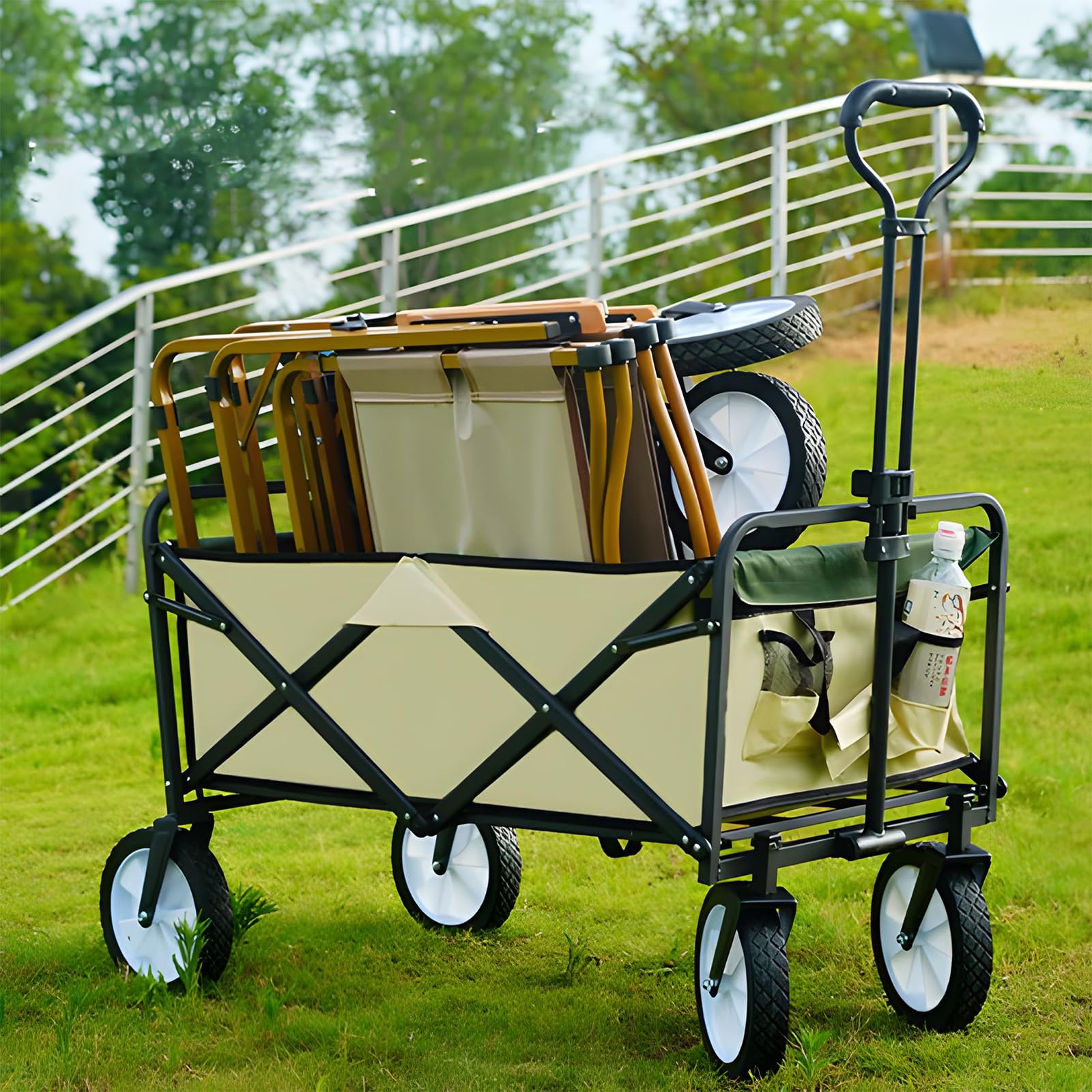 LALAGO 2 piezas Ø175mm Ruedas de Goma, 7in Cortadora de Césped Rueda de la Carretilla Motriz de Reemplazo Capacidad de Carga 70kg para Barbacoa Handcart Césped Tractor Remolque