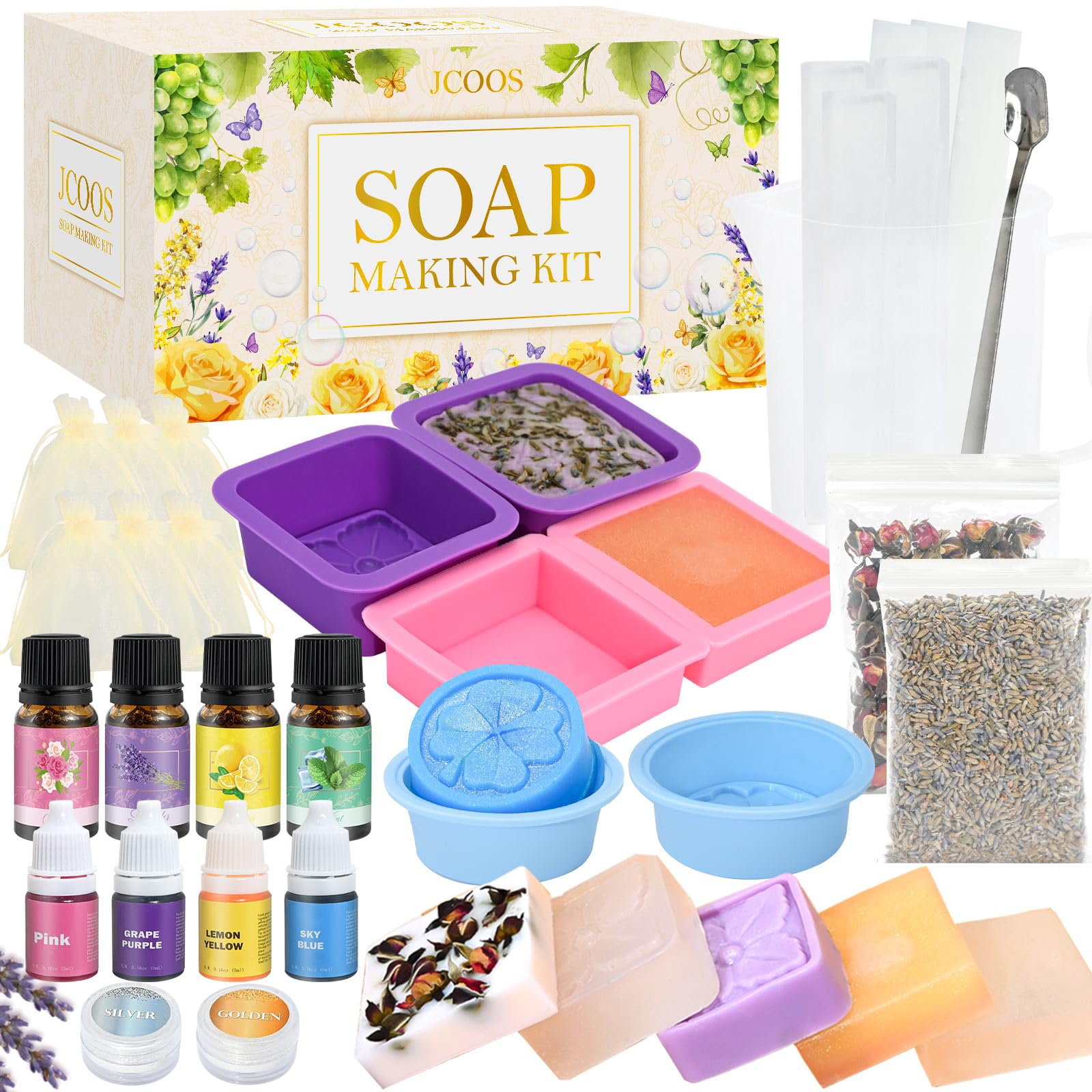 Vezerd kit para hacer jabón artesanal, creativo juego de manualidades para adultos, set de fabricación