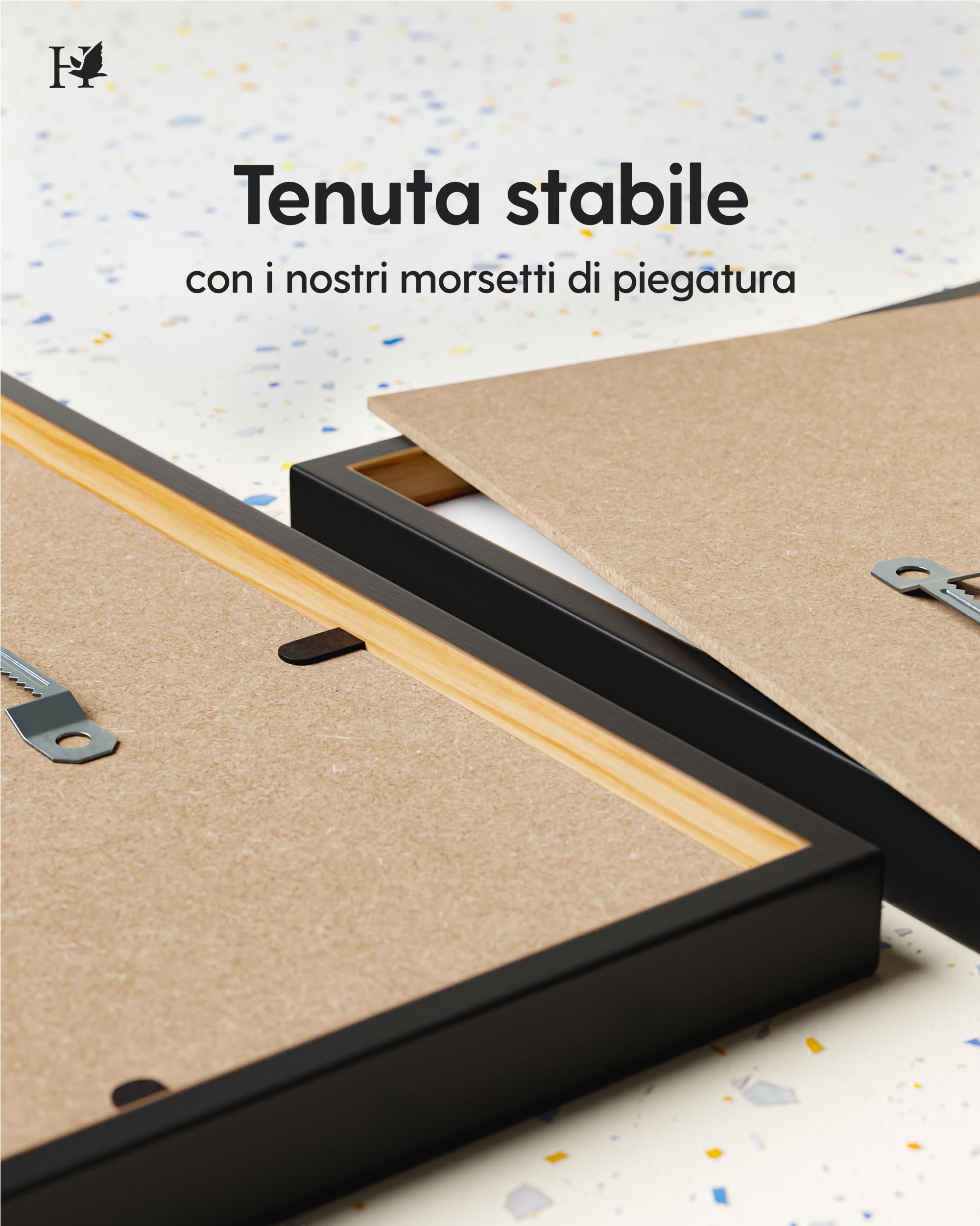 2 Cornici Legno Pino Naturale A4 21x30 Cm - Per Diplomi, Certificati O Poster - Design Scandinavo - Foto 9