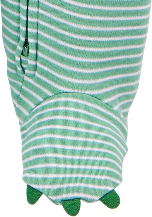 Simple Joys by Carter's baby-boys 2-way Zip Thermal Footed Sleep and Play, Pack of 2