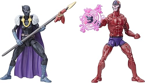 Hasbro Marvel Legends Series Black Panther Figuras de cómic Shuri & Klaw 6 pulgadas a escala coleccionista/ventilador, paquete de 2