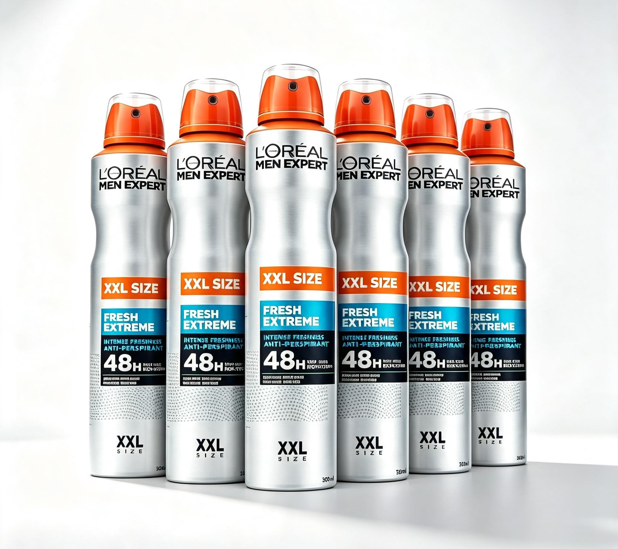 L'Oréal Men Expert Fresh Extreme Deodorant Spray XXL - 6 x 300 ml