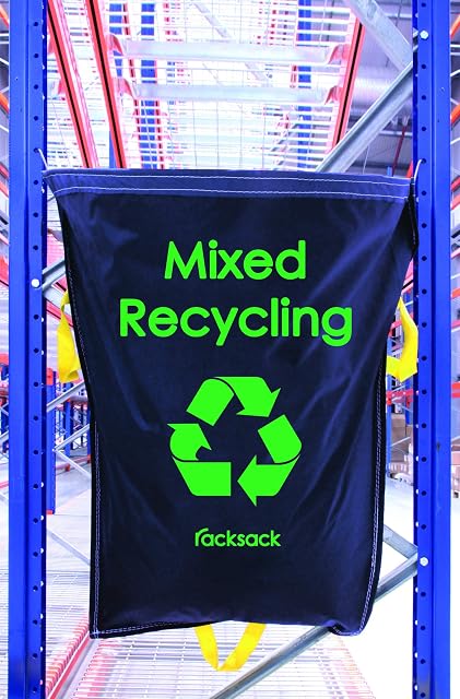 Racksack Large Blu Waste Bag, Each-Mixed Recycling Bin - Recycling Bags, Garden Waste Bags