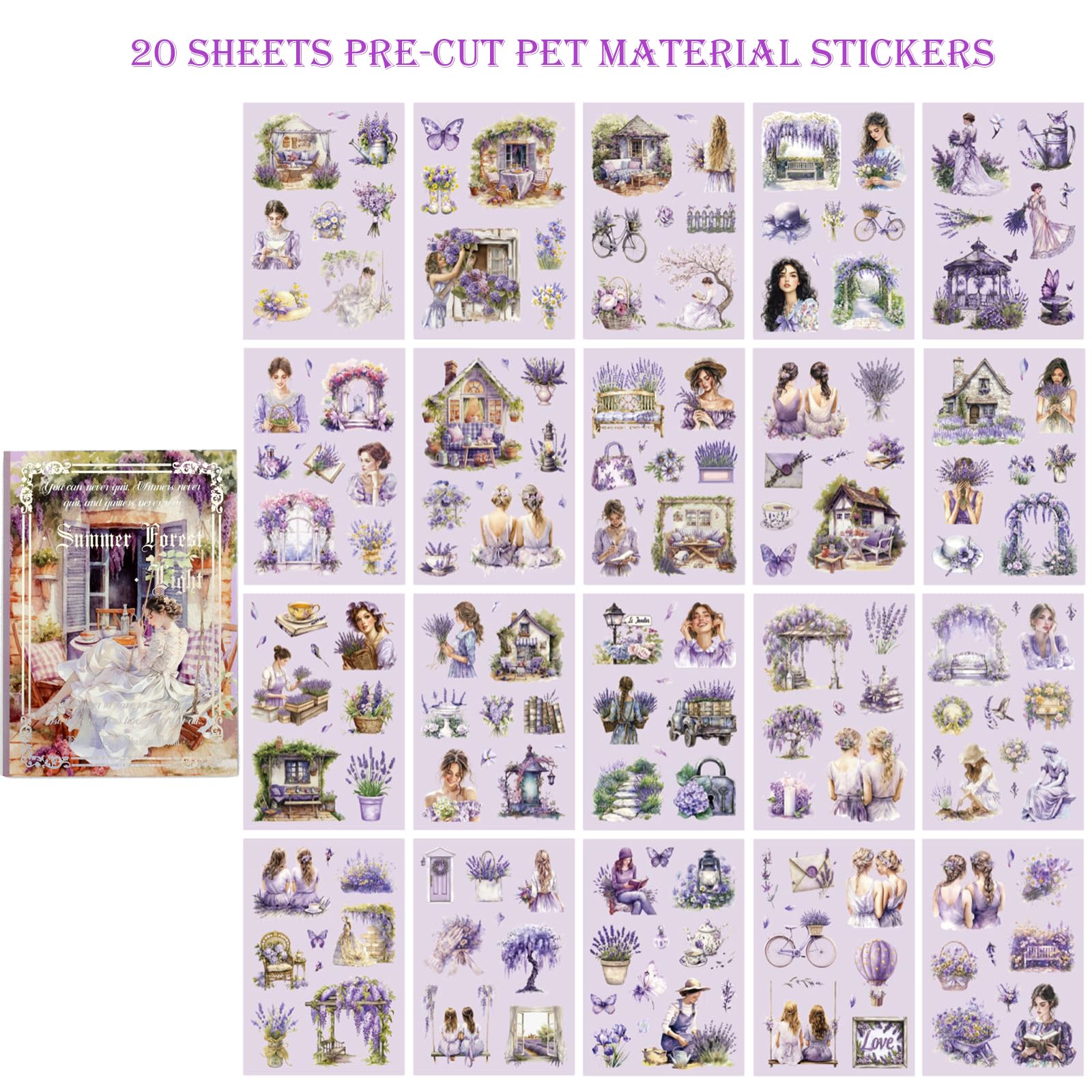 4 książki dziewczyna zwierzę domowe scrapbooking naklejki wstępnie wycięte 480 naklejki PET ludzie naklejki książki do dziennika artykuły do scrapbookingu przezroczyste naklejki dziewczęce