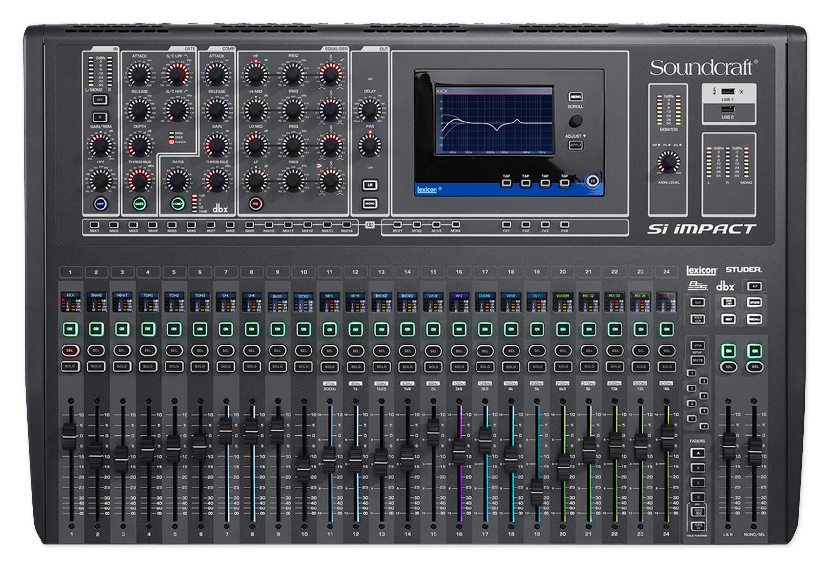 Buy Soundcraft Si Impact DSP 40Channel Digital Mixer w/ 32x32 USB