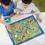 Jeu de société Chutes et Échelles - Amusant pour les enfants à partir de 3 ans, 2-3 joueurs, gameplay classique (anglais et français)
