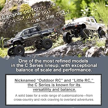 Amazon.com: WPL Japan RC Car C64-1 – 1/16 Scale 4WD Rock