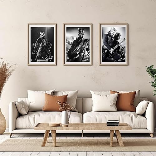 Miniatura 5 de SAVOMA Póster de banda musical para decoración de habitación, decoración de pared, pósteres de regalo, sin marco, 08 x 12 pulgadas (7.9 x 11.8 in)