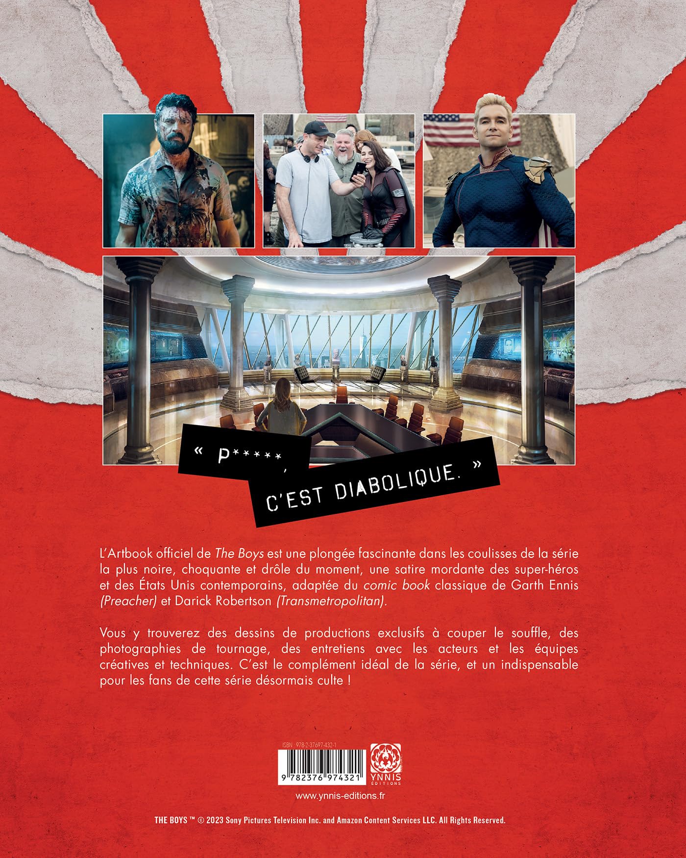 The Boys l'artbook officiel de la série