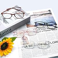 Vista 8 de Paquete de 2 lentes de lectura progresivos multienfoque para hombres y mujeres, bloqueo de luz azul para computadora y lectores antifatiga ocular