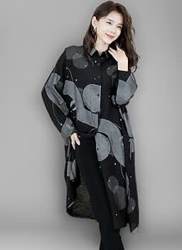 プープレ　ロングシャツワンピース　Ａライン　FREEsize tfs-2182_5.jpg