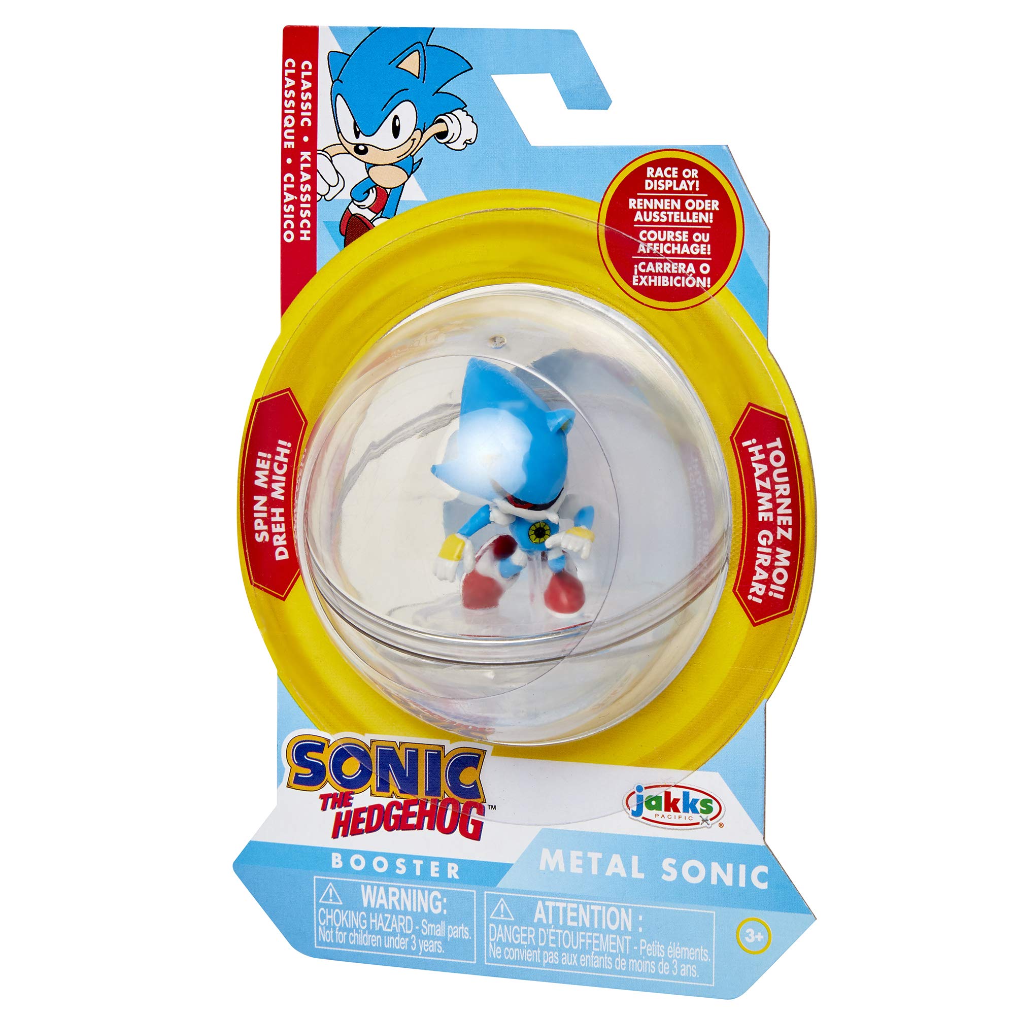 Buy Sonic The Hedgehog Sonic Booster Sphere Metal Sonic Action Figure ...