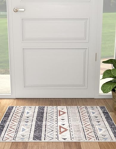 Miniatura 4 de Unique Loom Eco Southwestern Collection - Alfombra de área - Holbrook (rectangular 4 pies 0 pulgadas x 6 pies 0 pulgadas, grisnegro)