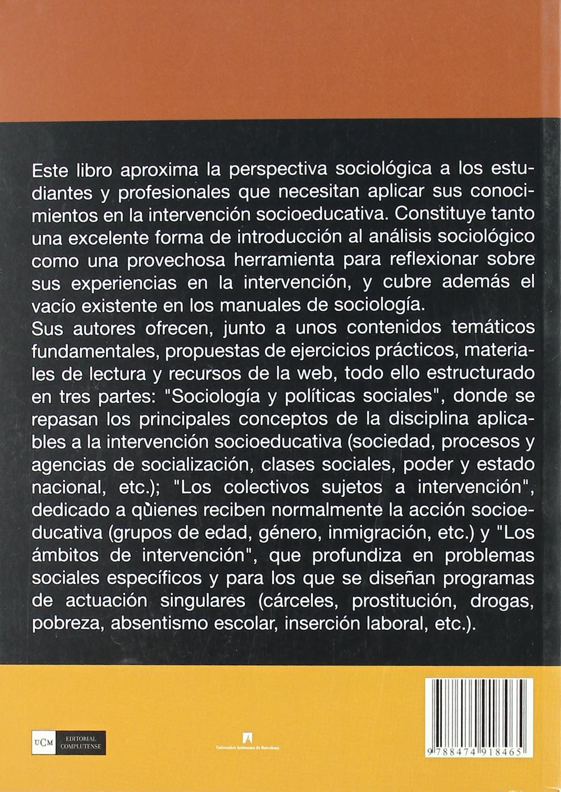 Sociología para la intervención social y educativa (sin colección)