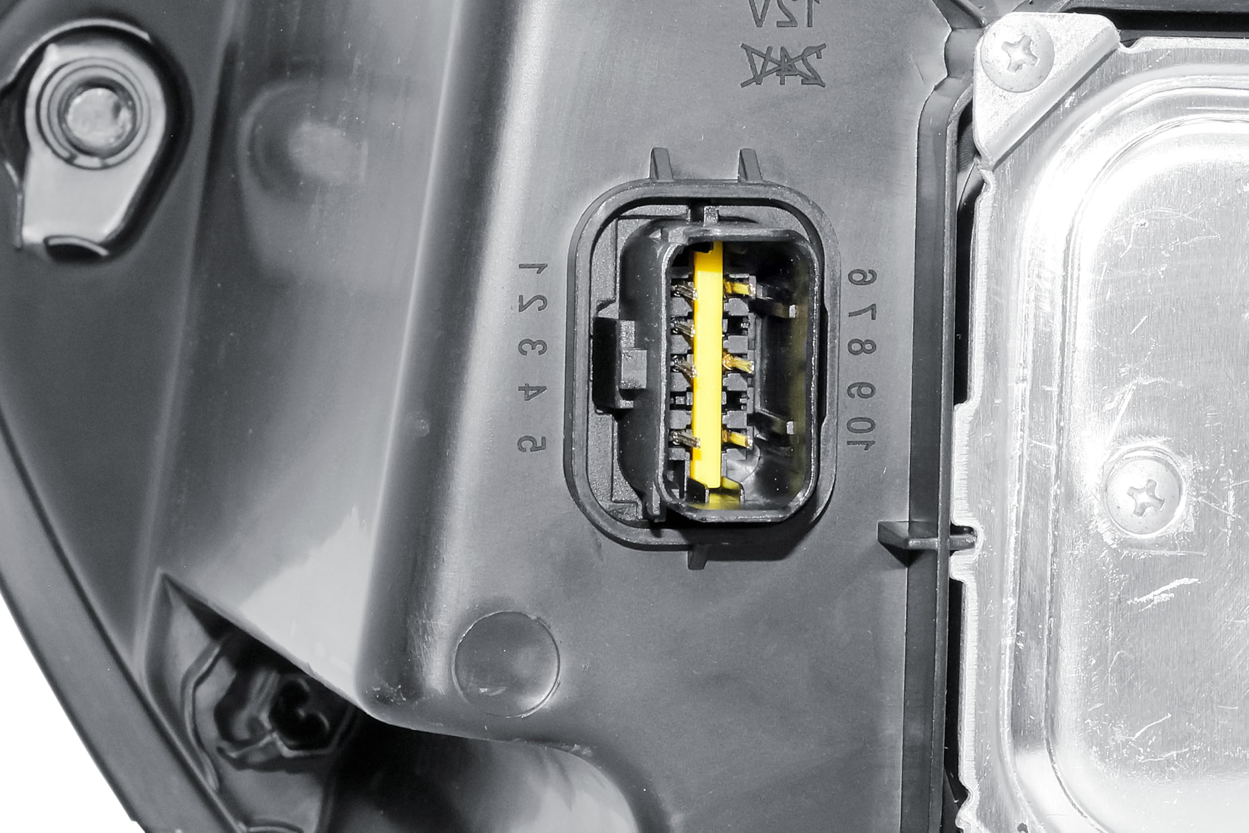 LONGLING Faro anteriore Fari Destri Lato Passeggero Fari Anabbaglianti a LED Completi con Motore per Renault Trafic 2022-2025